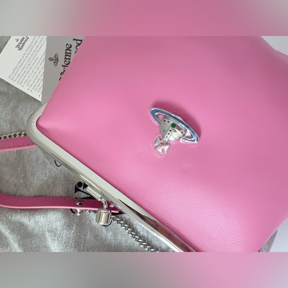 Vivienne westwood pink Kisslock bag - Picture 6 of 9